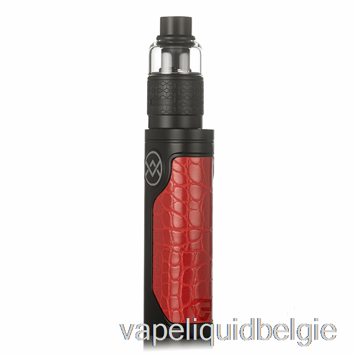 Vape België Oxva Vativ 100w Super Mod Kit Rood Croc & Zwart